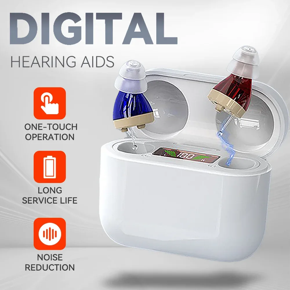 Aides auditives rechargeables intra-auriculaires