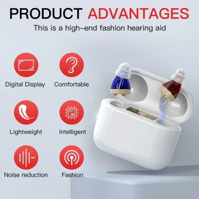Aides auditives rechargeables intra-auriculaires – image 3