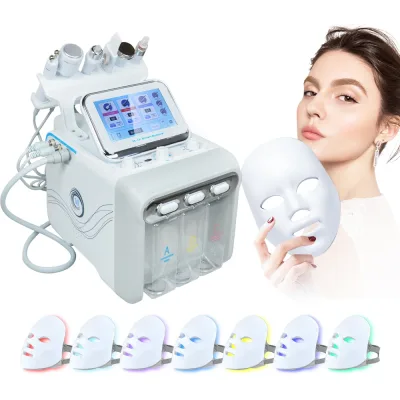 Appareil de soin du visage 7 en 1, hydrodermabrasion
