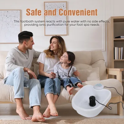 Bain de pieds ionique avec bassin pliable – image 2