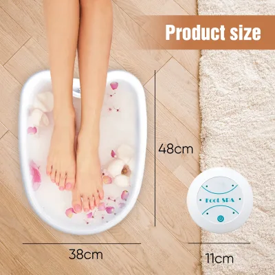 Bain de pieds ionique avec bassin pliable – image 3