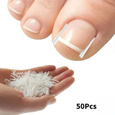 Kit de 50 pièces pour ongles incarnés en plastique – image 2