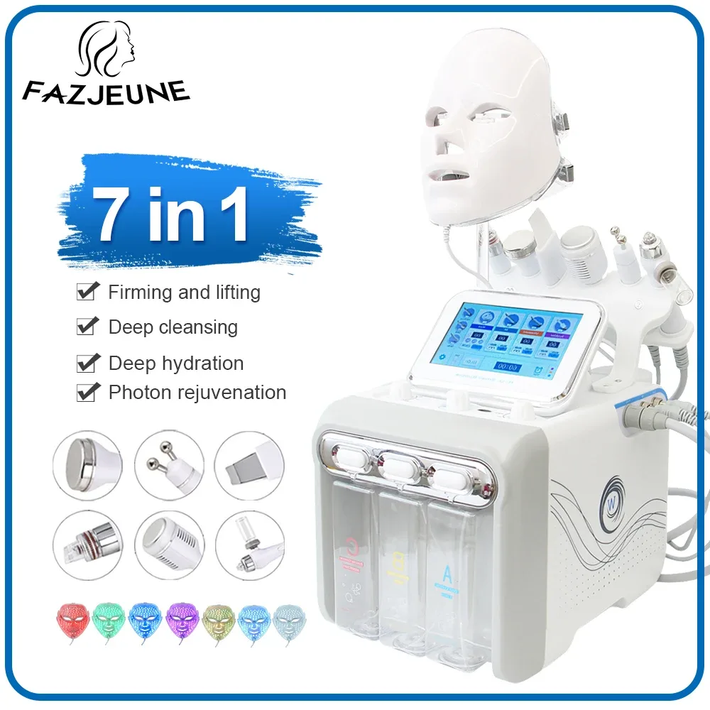 Machine de dermabrasion 7 en 1 à petites bulles