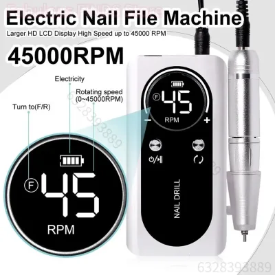 Ponceuse à ongles électrique rechargeable – image 2