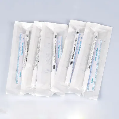 Stylo marqueur blanc pour sourcils avec règle – image 3