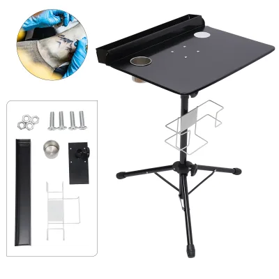 Support d'accoudoir de tatouage pliable en acier – image 2